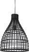 Light & Living Hanglamp Puerto - 40cm - rotan zwart