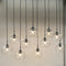 Light & Living Hanglamp Rakel - 10-Lamps - Mat Zwart