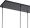 Light & Living Hanglamp Rakel - 10-Lamps - Mat Zwart