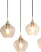 Light & Living Hanglamp Rakel - Antiek Brons - 5L 104x20x120cm - Modern - Hanglampen Eetkamer, Slaapkamer, Woonkamer