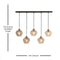 Light & Living Hanglamp Rakel - Antiek Brons - 5L 104x20x120cm - Modern - Hanglampen Eetkamer, Slaapkamer, Woonkamer