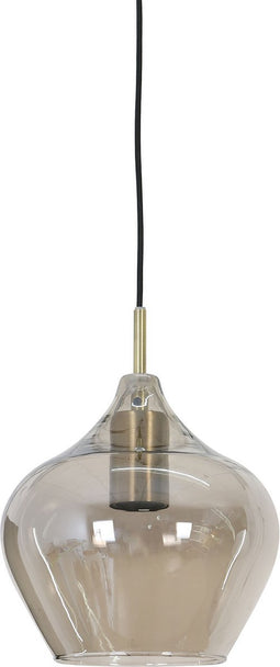 Light & Living Hanglamp Rakel - Antiek Brons - Ø20cm - Modern - Hanglampen Eetkamer, Slaapkamer, Woonkamer