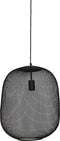 Light & Living Hanglamp Reilley - Zwart - Ø40cm - Modern - Hanglampen Eetkamer, Slaapkamer, Woonkamer