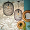 Light & Living Hanglamp Reilley - Zwart - Ø40cm - Modern - Hanglampen Eetkamer, Slaapkamer, Woonkamer