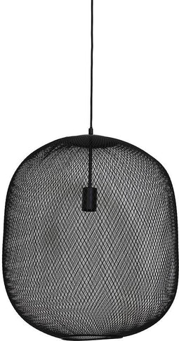 Light & Living Hanglamp Reilley - Zwart - Ø50cm - Modern - Hanglampen Eetkamer, Slaapkamer, Woonkamer
