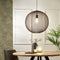 Light & Living Hanglamp Reilley - Zwart - Ø50cm - Modern - Hanglampen Eetkamer, Slaapkamer, Woonkamer