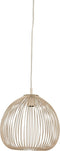 Light & Living Hanglamp Rilana - Beige - Ø34cm - Modern - Hanglampen Eetkamer, Slaapkamer, Woonkamer