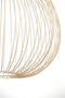 Light & Living Hanglamp Rilana - Beige - Ø34cm - Modern - Hanglampen Eetkamer, Slaapkamer, Woonkamer