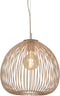 Light & Living Hanglamp Rilana - Beige - Ø34cm - Modern - Hanglampen Eetkamer, Slaapkamer, Woonkamer