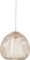 Light & Living Hanglamp Rilana - Beige - Ø34cm - Modern - Hanglampen Eetkamer, Slaapkamer, Woonkamer