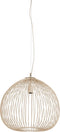 Light & Living Hanglamp Rilana - Beige - Ø34cm - Modern - Hanglampen Eetkamer, Slaapkamer, Woonkamer