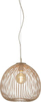 Light & Living Hanglamp Rilana - Beige - Ø34cm - Modern - Hanglampen Eetkamer, Slaapkamer, Woonkamer