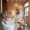 Light & Living Hanglamp Rilana - Beige - Ø45cm - Modern - Hanglampen Eetkamer, Slaapkamer, Woonkamer