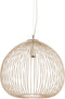 Light & Living Hanglamp Rilana - Beige - Ø45cm - Modern - Hanglampen Eetkamer, Slaapkamer, Woonkamer
