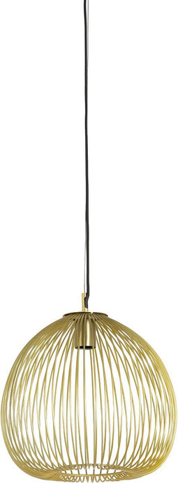 Light & Living Hanglamp Rilana - Licht Goud - Ø34cm - Modern - Hanglampen Eetkamer, Slaapkamer, Woonkamer