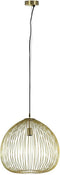 Light & Living Hanglamp Rilana - Licht Goud - Ø34cm - Modern - Hanglampen Eetkamer, Slaapkamer, Woonkamer