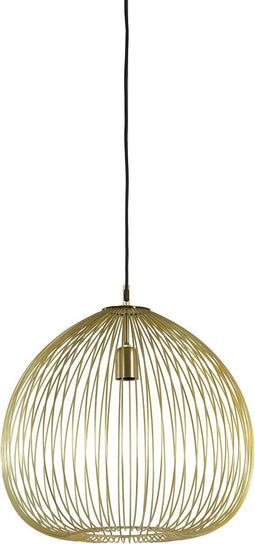 Light & Living Hanglamp Rilana - Licht Goud - Ø45cm - Modern - Hanglampen Eetkamer, Slaapkamer, Woonkamer