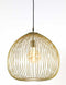Light & Living Hanglamp Rilana - Licht Goud - Ø45cm - Modern - Hanglampen Eetkamer, Slaapkamer, Woonkamer
