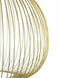 Light & Living Hanglamp Rilana - Licht Goud - Ø45cm - Modern - Hanglampen Eetkamer, Slaapkamer, Woonkamer