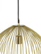 Light & Living Hanglamp Rilana - Licht Goud - Ø45cm - Modern - Hanglampen Eetkamer, Slaapkamer, Woonkamer