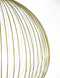 Light & Living Hanglamp Rilana - Licht Goud - Ø45cm - Modern - Hanglampen Eetkamer, Slaapkamer, Woonkamer