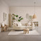 Light & Living Hanglamp Sagar - Naturel - Ø50cm - Botanisch - Hanglampen Eetkamer, Slaapkamer, Woonkamer