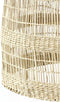 Light & Living Hanglamp Sagar - Naturel - Ø50cm - Botanisch - Hanglampen Eetkamer, Slaapkamer, Woonkamer