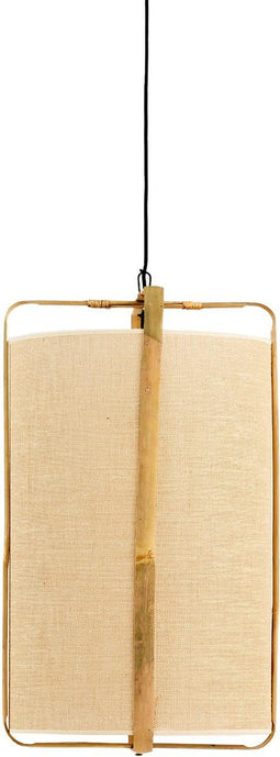 Light & Living Hanglamp Sendai - Zand - Ø37cm - Modern - Hanglampen Eetkamer, Slaapkamer, Woonkamer