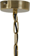 Light & Living Hanglamp Sinula - Goud - Ø39cm - Modern - Hanglampen Eetkamer, Slaapkamer, Woonkamer