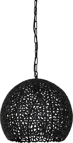 Light & Living Hanglamp Sinula - Zwart - Ø39cm - Modern - Hanglampen Eetkamer, Slaapkamer, Woonkamer