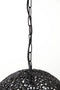 Light & Living Hanglamp Sinula - Zwart - Ø39cm - Modern - Hanglampen Eetkamer, Slaapkamer, Woonkamer