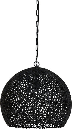 Light & Living Hanglamp Sinula - Zwart - Ø45cm - Modern - Hanglampen Eetkamer, Slaapkamer, Woonkamer