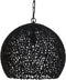 Light & Living Hanglamp Sinula - Zwart - Ø45cm - Modern - Hanglampen Eetkamer, Slaapkamer, Woonkamer