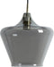 Light & Living Hanglamp Solly - Smoke Glas - Ø30cm - Modern - Hanglampen Eetkamer, Slaapkamer, Woonkamer