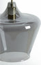 Light & Living Hanglamp Solly - Smoke Glas - Ø30cm - Modern - Hanglampen Eetkamer, Slaapkamer, Woonkamer