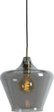 Light & Living Hanglamp Solly - Smoke Glas - Ø30cm - Modern - Hanglampen Eetkamer, Slaapkamer, Woonkamer