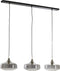 Light & Living Hanglamp Solna - 3-Lamps - Smoke/Antiek Brons
