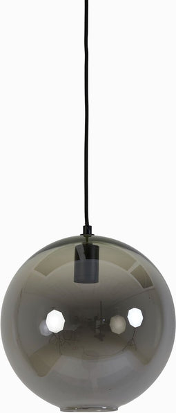 Light & Living Hanglamp Subar - Smoke Glas - Ø30cm - Modern - Hanglampen Eetkamer, Slaapkamer, Woonkamer