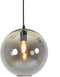 Light & Living Hanglamp Subar - Smoke Glas - Ø30cm - Modern - Hanglampen Eetkamer, Slaapkamer, Woonkamer