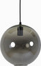 Light & Living Hanglamp Subar - Smoke Glas - Ø30cm - Modern - Hanglampen Eetkamer, Slaapkamer, Woonkamer