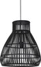 Light & Living Hanglamp Timaka - Zwart - Ø46cm - Bohemian - Hanglampen Eetkamer, Slaapkamer, Woonkamer