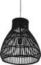 Light & Living Hanglamp Timaka - Zwart - Ø46cm - Bohemian - Hanglampen Eetkamer, Slaapkamer, Woonkamer