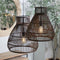 Light & Living Hanglamp Timaka - Zwart - Ø46cm - Bohemian - Hanglampen Eetkamer, Slaapkamer, Woonkamer