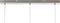Light & Living Hanglamp Vancouver - Nikkel Glas - 65x12x18,5cm - 3L - Modern - Hanglampen Eetkamer, Slaapkamer, Woonkamer
