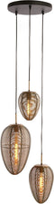 Light & Living Hanglamp Yaelle - Antiek Brons - Ø36cm - 3L - Modern - Hanglampen Eetkamer, Slaapkamer, Woonkamer
