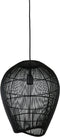 Light & Living Hanglamp Yumi - Zwart - Ø34cm - Modern - Hanglampen Eetkamer, Slaapkamer, Woonkamer