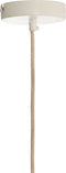Light & Living Hanglamp Zubedo - Crème - Ø40cm - Modern - Hanglampen Eetkamer, Slaapkamer, Woonkamer
