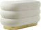 Light & Living Hocker Lyall - Teddy - Crème