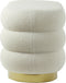 Light & Living Hocker Lyall - Teddy - Crème
