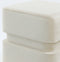 Light & Living Hocker Piazza - Velvet - Beige